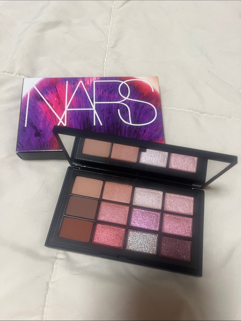 NARS Eyeshadow Palette — Pink, Rose, Plum & Shimmer Mix